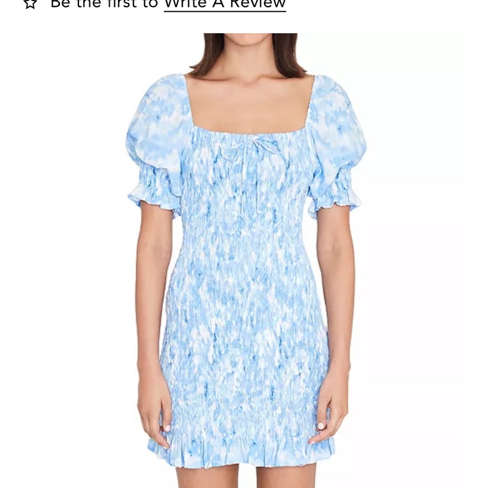 Faithful the Brand 
Magnolia Sky and White sheered dress